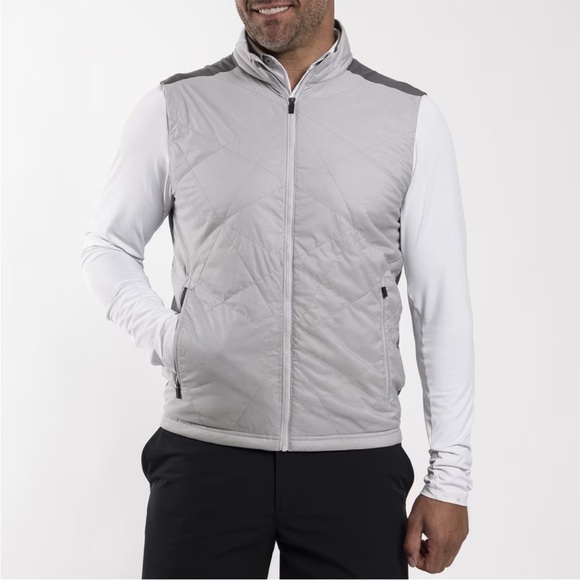 KJUS Retention Vest Lightweight Golf Men's Sz 2XL Full Zip